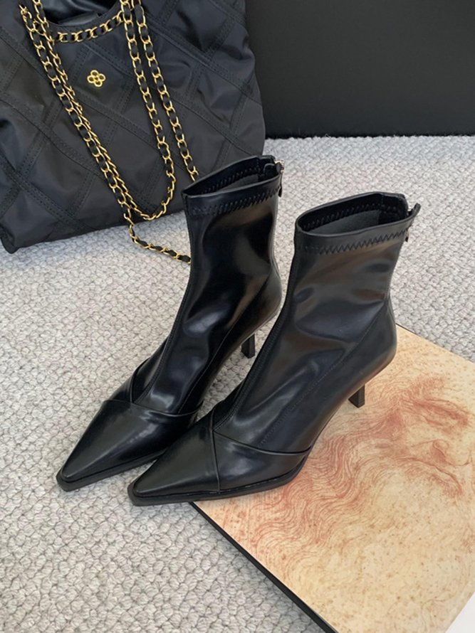 Women Minimalist Stiletto Heel Fashion Boots