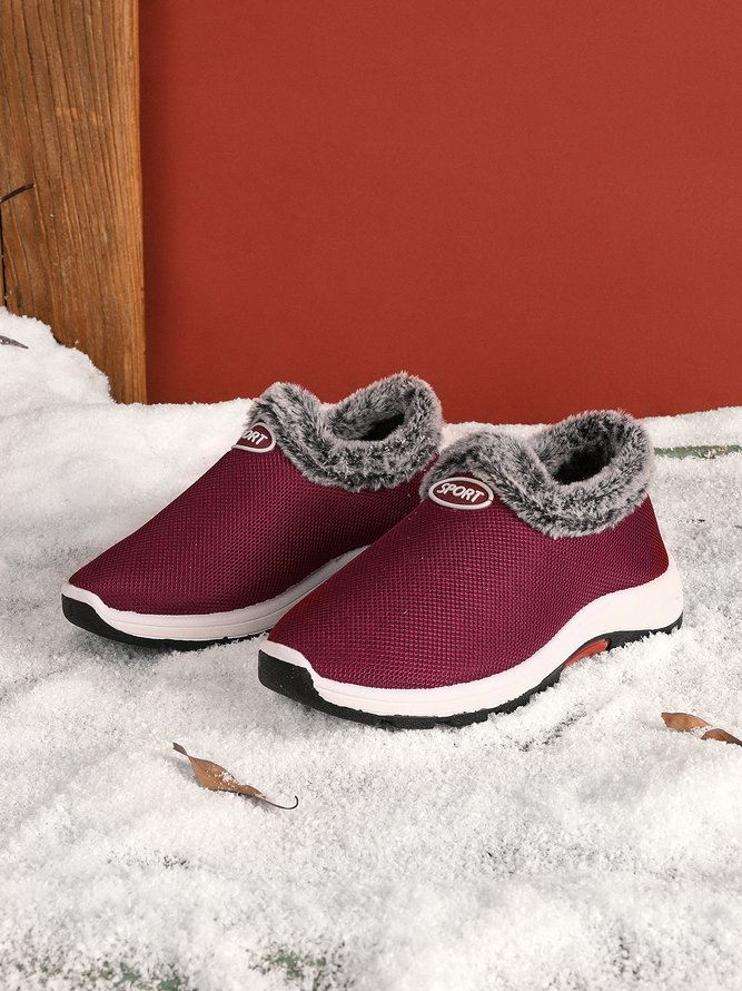 Plush Warm Lightweight Short Boots Snow Boots
