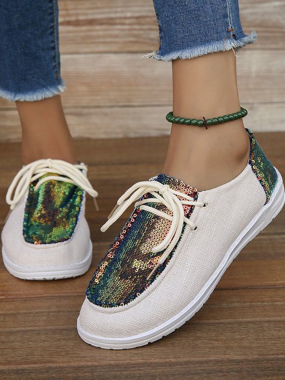 All Season Canvas Casual Plain Loafers