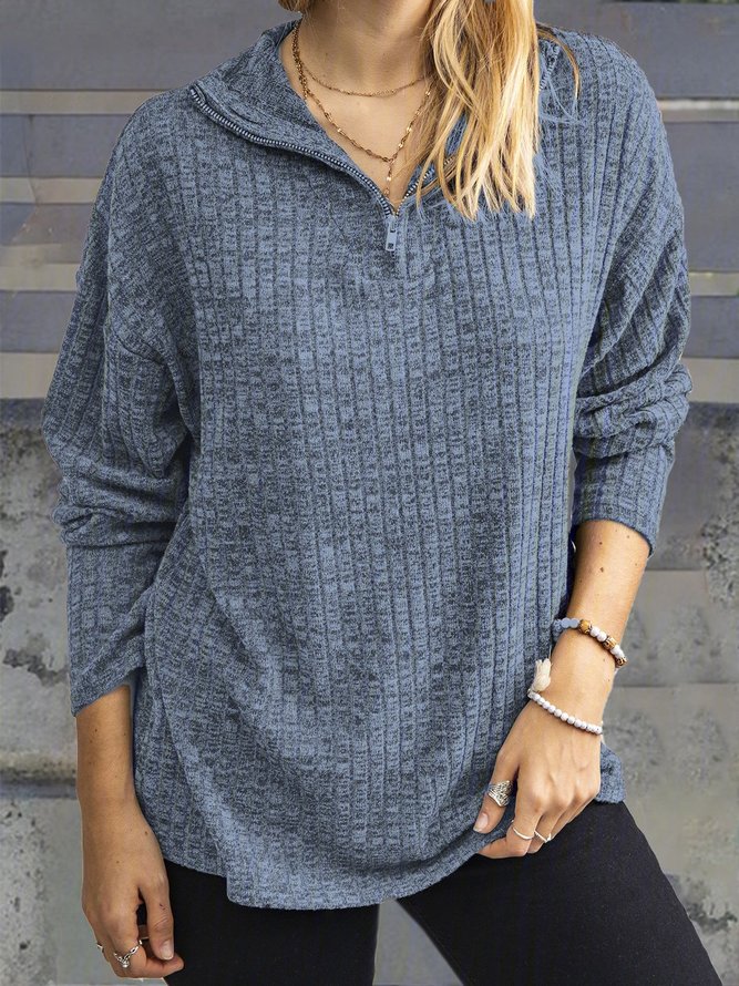 Long Sleeve V Neck Casual Knitwear & Sweaters | Tops | Long Sleeve V ...