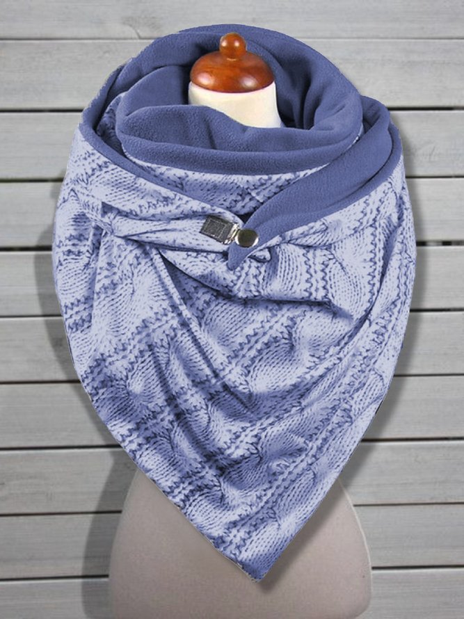 warmest scarf material