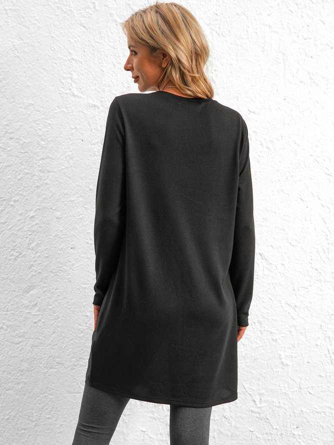 Loosen Vacation Knitting Dress