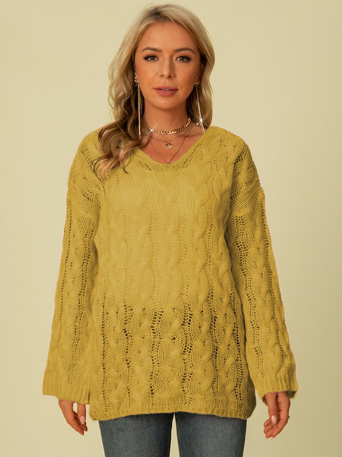 Casual Long Sleeve Hoodie Sweater Outerwear