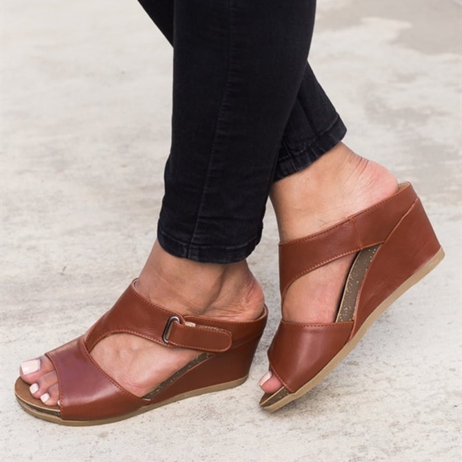 Mule Fashion Wedges | Mules fashion, Black sandals heels, Wedges style