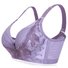 Nooncat Embroidery Adjustable Gather Push Up Soft Breathable Bras