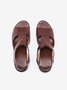 Lightweight Soft Sole Retro Chunky Heel Sandals