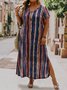 Plus Size Loose Casual Jersey Dress