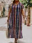 Plus Size Loose Casual Jersey Dress