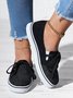 Comfortable Soft Casual Lace-Up Flats