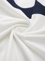 Geometric Loose Cotton-Blend Dress