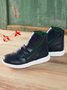 Vintage Leather Soft Sole Comfortable Lightweight Round Toe Booties