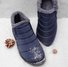 Women's Warm Fur Lined Ankle Slip-On Winter Snow Boots