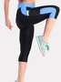 9Colors/ S-5XL High Waist Yoga Leggings With Side & Inner Pockets Tummy Control Workout Running Sports Leggings