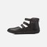 2019 Women Casual Flat Heel Adjustable Buckle Leather Shoes