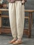 Women Casual Loose Plus Size Pants with Pockets