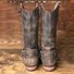 zolucky Women Slide Round Toe Casual Chunky Heel Pu Spring/fall Mid-Calf Boots