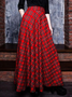 Vintage Checkered/plaid Skirt