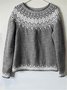 Casual bohemian knit sweater