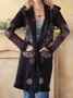 Cotton-Blend Casual Cardigan