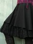 Cotton-Blend Vintage Skirt