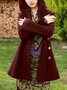Long Sleeve Solid Hoodie Jacket
