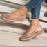 Low Heel Leather Summer Sandals
