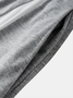 Gray Casual Shift Color-Block Solid Jumpsuit & Romper
