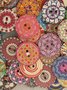 Zolucky 50Pcs 25mm Multi-Color Wooden Buttons for DIY Clothes Decoration