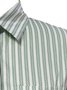 Summer Season Casual Shirt Collar Stripes Short Sleeve Men's Shirts & Tops