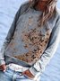 Butterfly Long Sleeve Printed Shirts & Tops