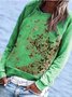 Butterfly Long Sleeve Printed Shirts & Tops