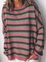 Cotton-Blend Casual Long Sleeve Hoodies & Sweatshirts