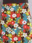 Color Floral Casual Floral-Print Skirt