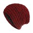 Autumn and winter knitted cap with wool and warm ear protection wool wrap cap