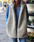 New Women Chic Vintage Holiday Casual Wool Blend Knit coat