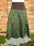 Vintage Cotton-Blend Skirt