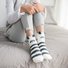 Christmas socks embroidery three-dimensional household coral velvet cartoon socks Xmas Socks