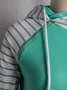 Casual Cotton-Blend Simple  Shift Hoodie Sweatshirt