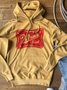 Casual Printed Hoodie Sweatshirt
