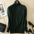 Newest Wool Pure Cashmere Sweater Women Thicken Pullovers Pull Femme High Neck Knitting Sweaters S-XXXL