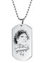 Steel Necklace Keychain Diego Maradona Tag Jewelry ...