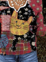 Long Sleeve Cat Shirt & Top