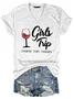 Mother's Day Girl's Trip Cheaper Than Therapy Women's T-Shirt