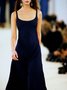 Butterfly Casual Sleeveless Shift Knitting Dress