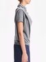 Solid Casual Short Sleeve T-shirt