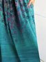 Holiday Cotton-Blend Short Sleeve Knitting Dress