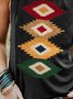 Shift Geometric Casual Shirts & Tops