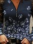 Holiday Floral Cotton-Blend T-shirt