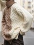 Casual Cotton-Blend Turtleneck Sweater