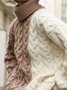 Casual Cotton-Blend Turtleneck Sweater